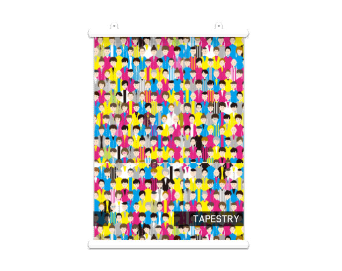 タペストリー印刷