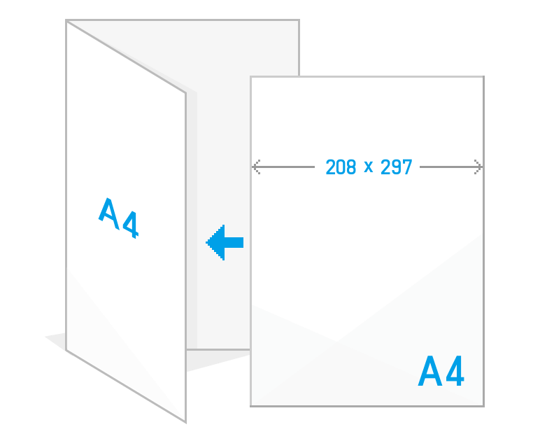 A4の挟み込み冊子