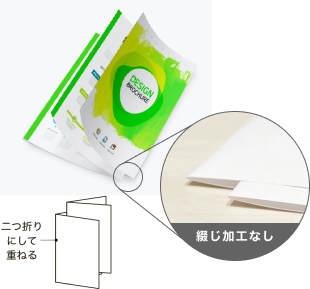 綴じなし(スクラム製本)冊子