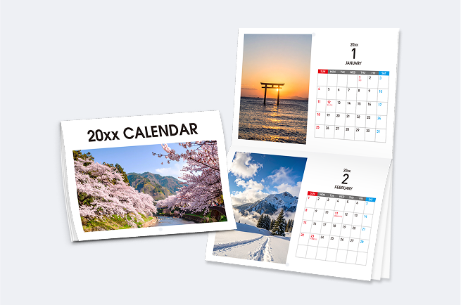 中綴じ16ページ