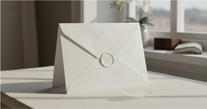 挨拶状用の封筒印刷