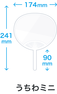 うちわミニ