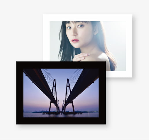 写真・イラスト展示用パネルの無料デザインテンプレートイメージ