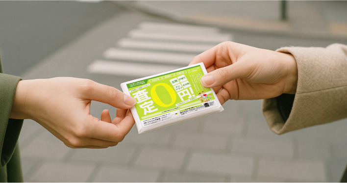 ポケットティッシュの販促効果