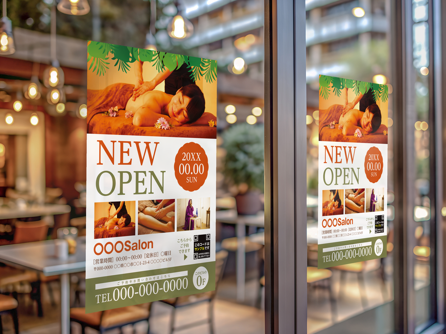 屋外用ポスター