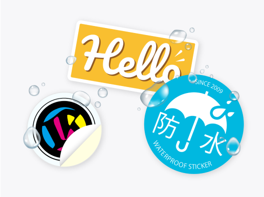 定番シール(合成紙)