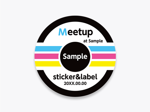 イベントの参加者用ラベル