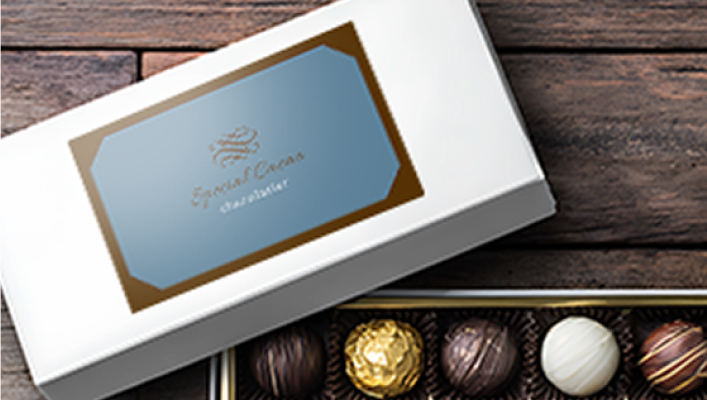 高級感あるパッケージ演出