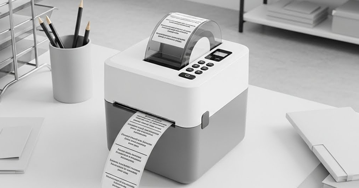 オフィスの備品管理を劇的に効率化するシール(ラベル)プリンター