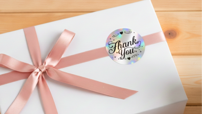 ギフトラッピングのワンポイントに